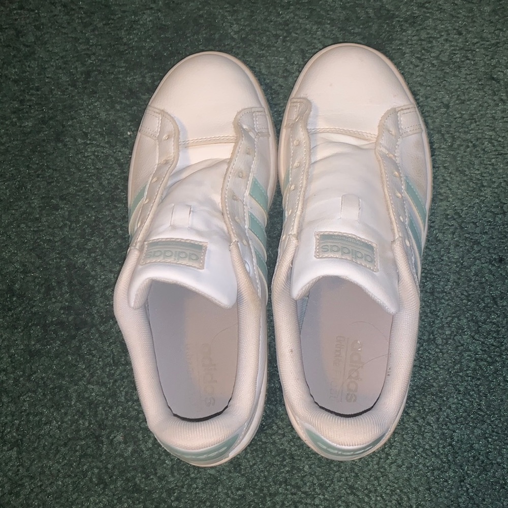 Blue Adidas Missing The Strings But Still In Good… - image 1